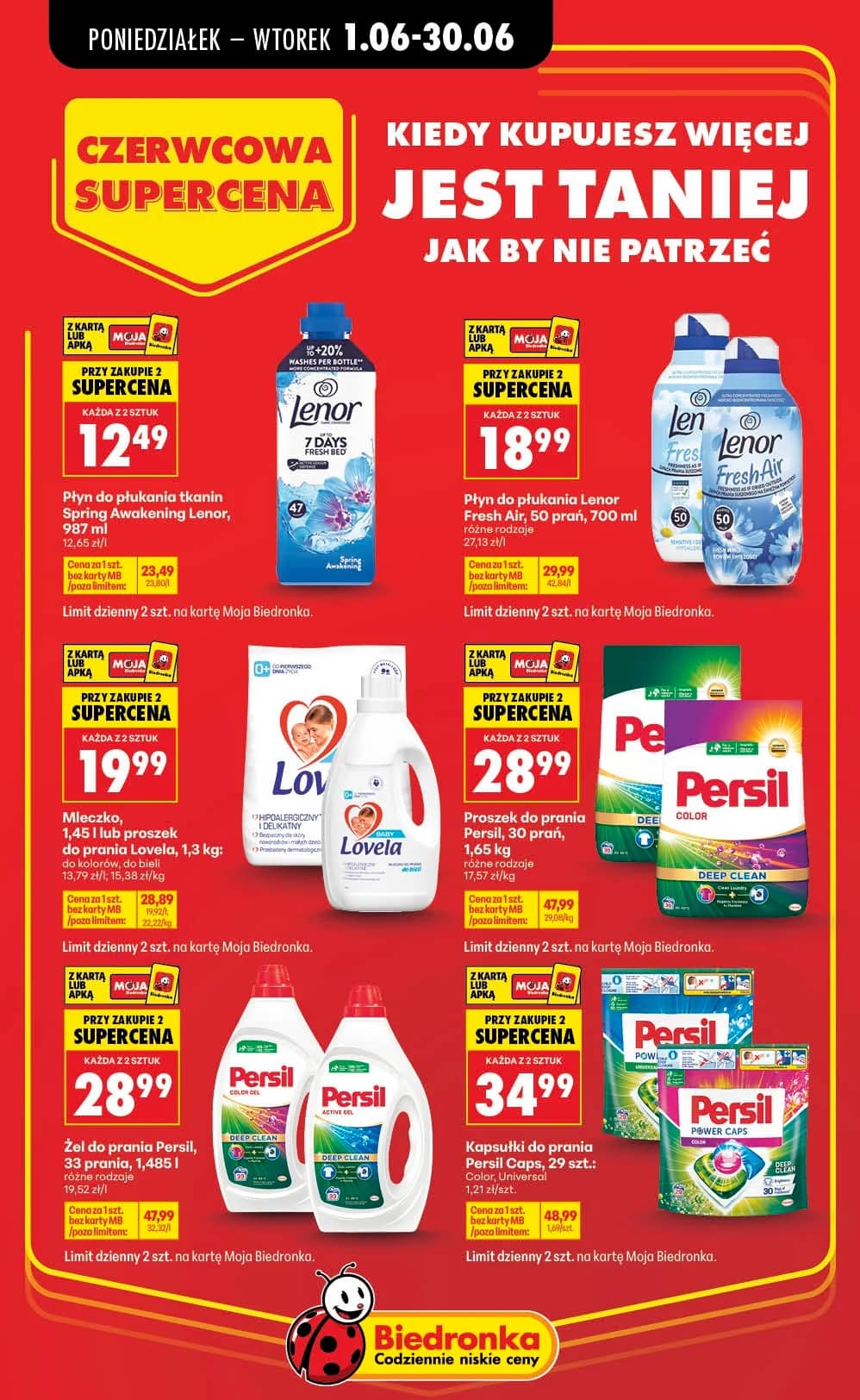 Biedronka - Codziennie niskie ceny P - oferta od 01.06 23 puslapis