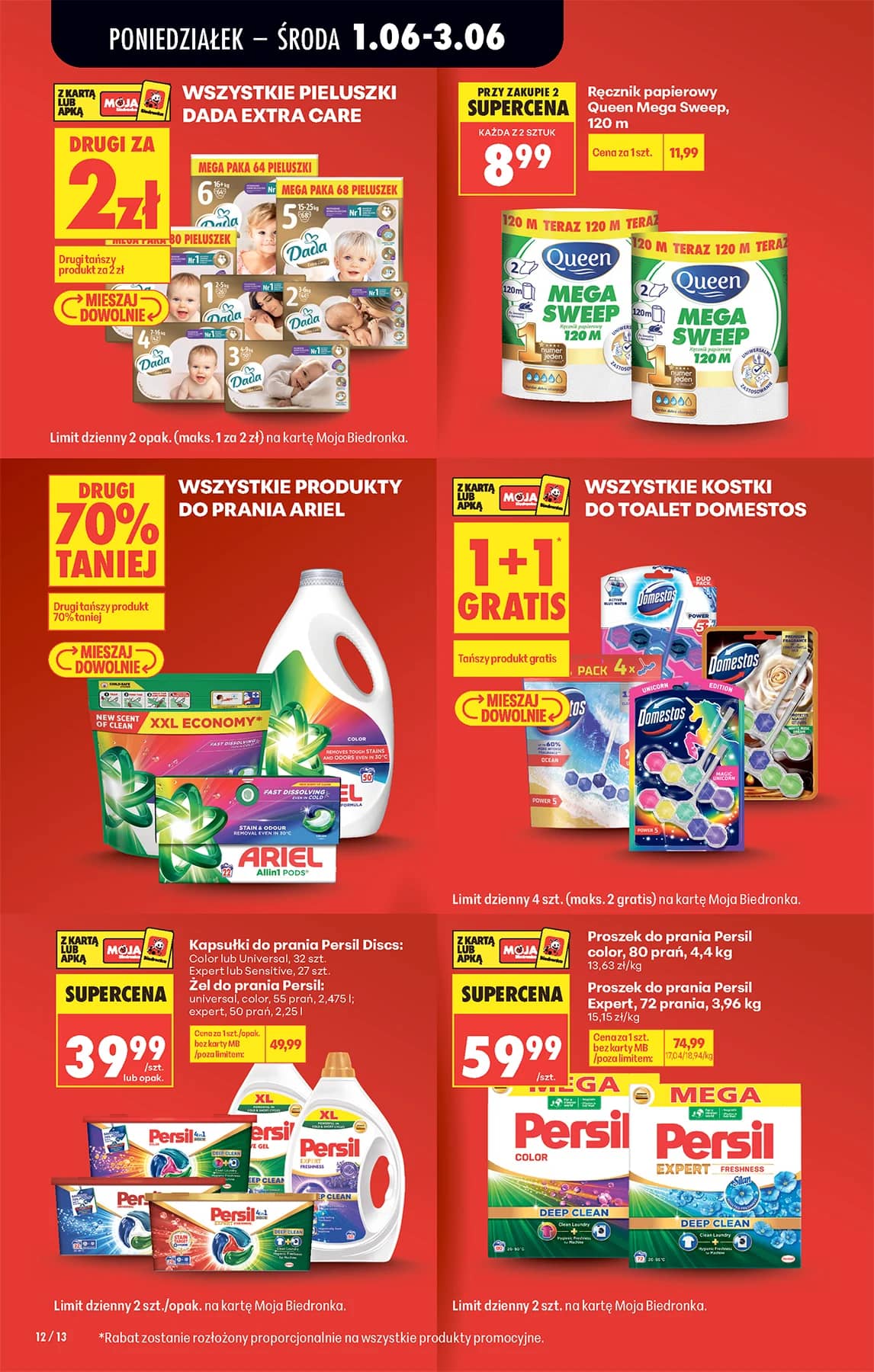 Biedronka - Codziennie niskie ceny P - oferta od 01.06 24 puslapis