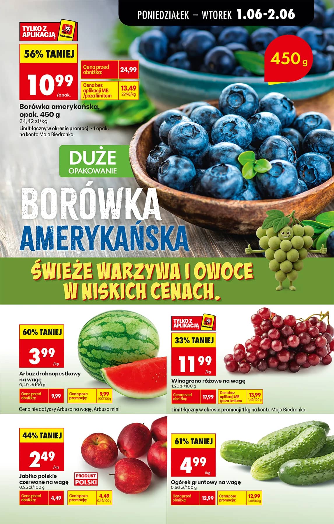 Biedronka - Codziennie niskie ceny P - oferta od 01.06 31 puslapis