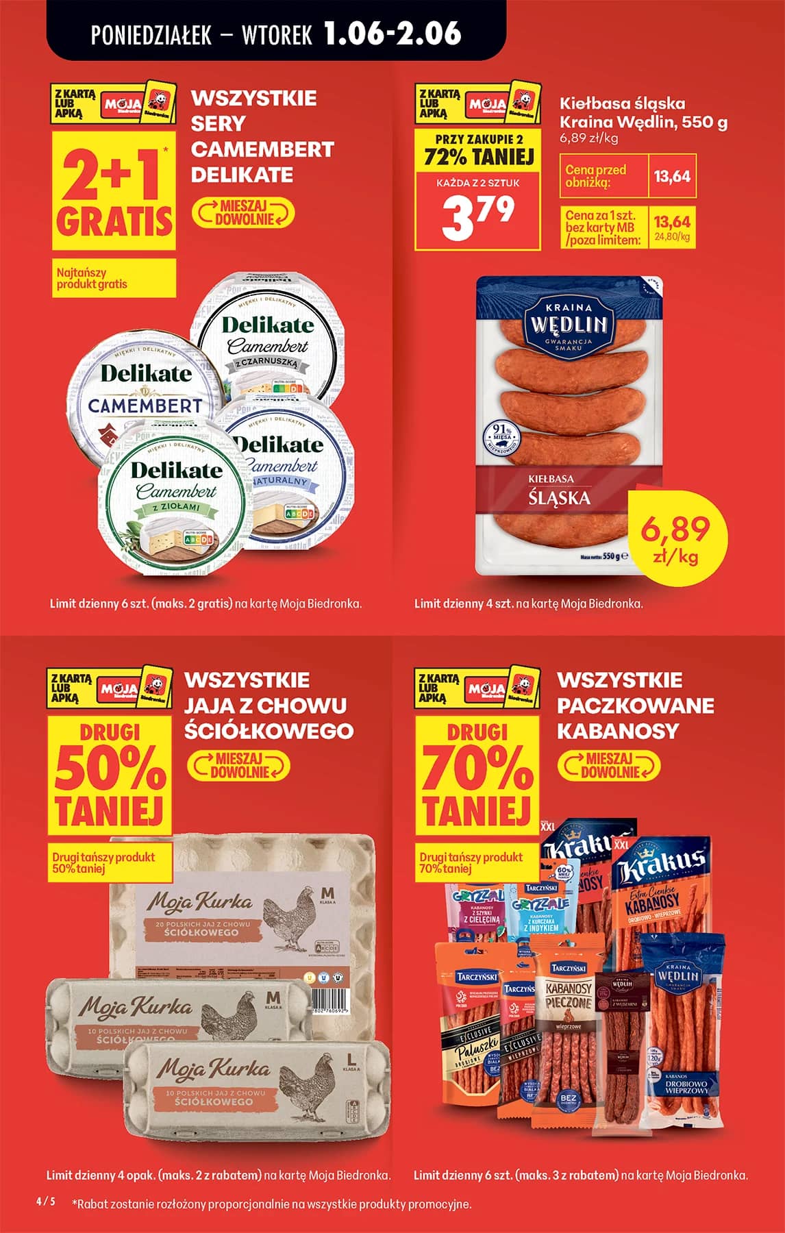 Biedronka - Codziennie niskie ceny P - oferta od 01.06 8 puslapis