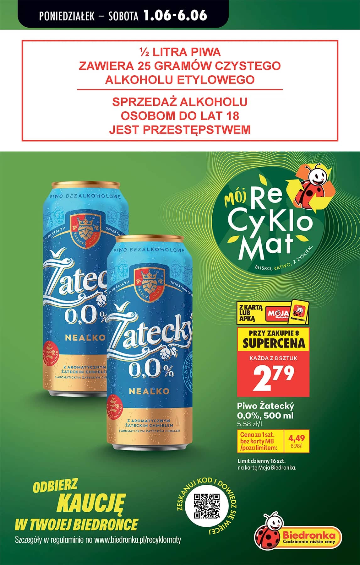 Biedronka - Codziennie niskie ceny P - oferta od 01.06 80 puslapis