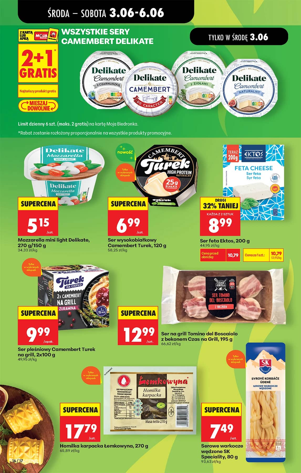 Biedronka - Codziennie niskie ceny P - oferta od 3.06 20 puslapis