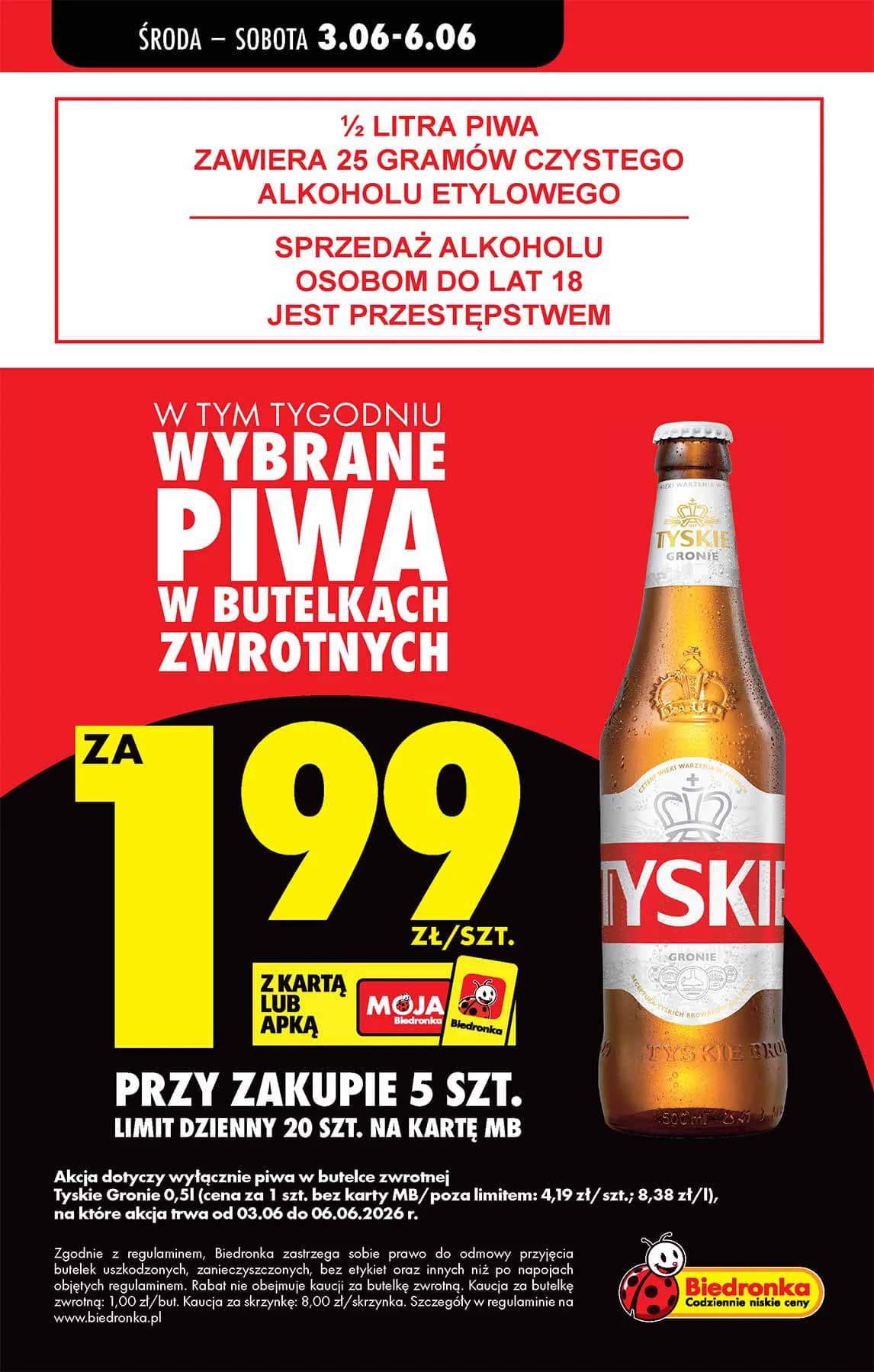 Biedronka - Codziennie niskie ceny P - oferta od 3.06 23 puslapis