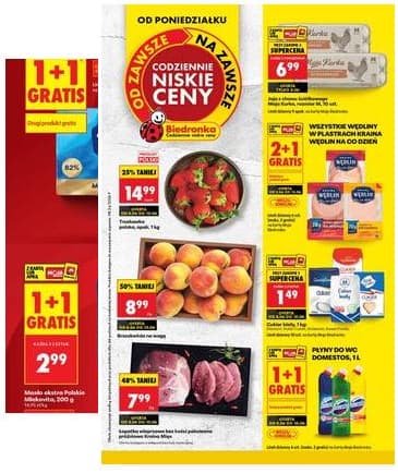 Biedronka - Codziennie niskie ceny P - oferta od 8.06 2026-06-08 – 2026-06-13