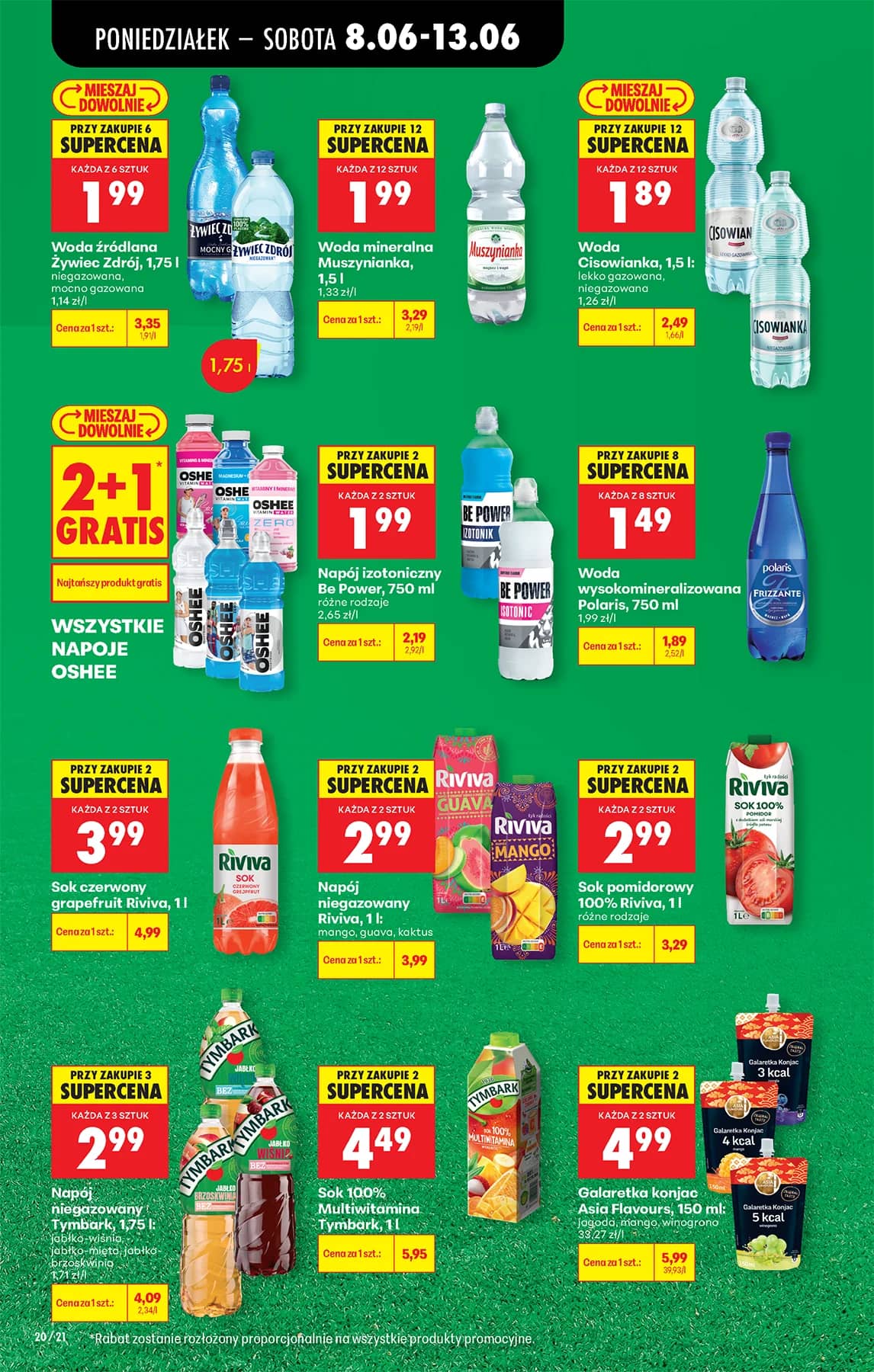 Biedronka - Codziennie niskie ceny P - oferta od 8.06 22 puslapis