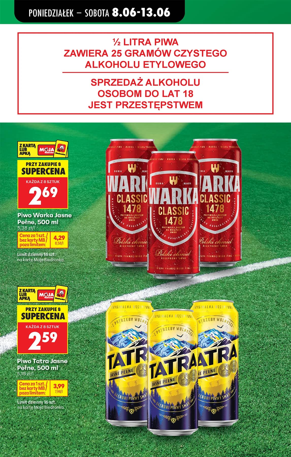 Biedronka - Codziennie niskie ceny P - oferta od 8.06 25 puslapis