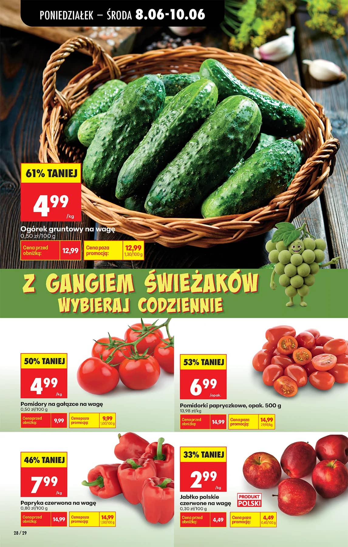 Biedronka - Codziennie niskie ceny P - oferta od 8.06 30 puslapis