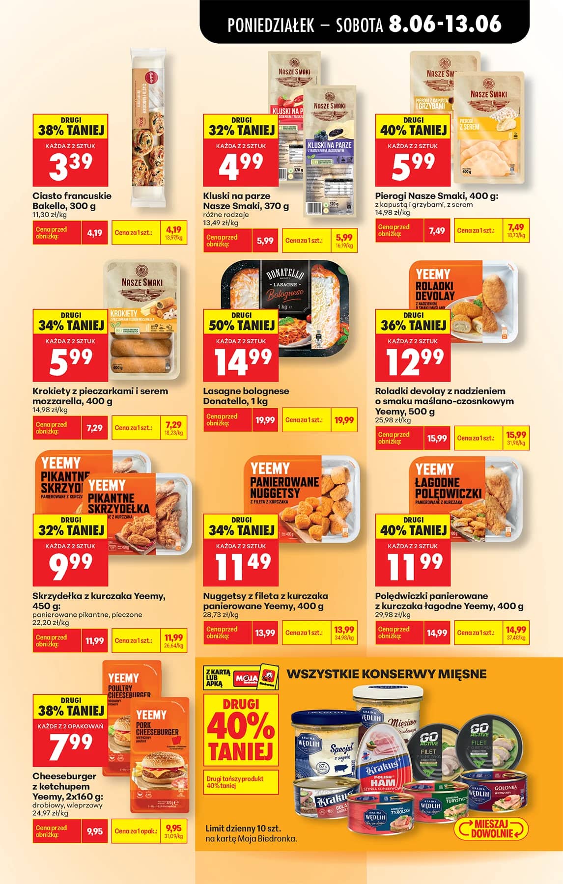Biedronka - Codziennie niskie ceny P - oferta od 8.06 49 puslapis