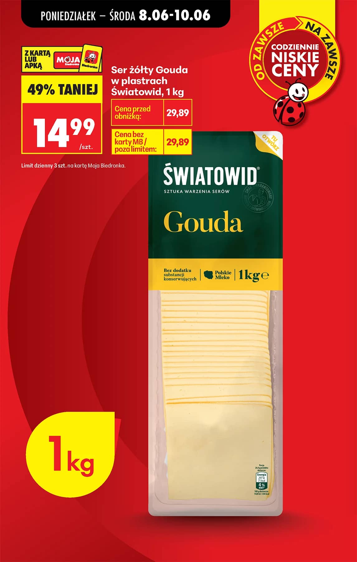Biedronka - Codziennie niskie ceny P - oferta od 8.06 5 puslapis
