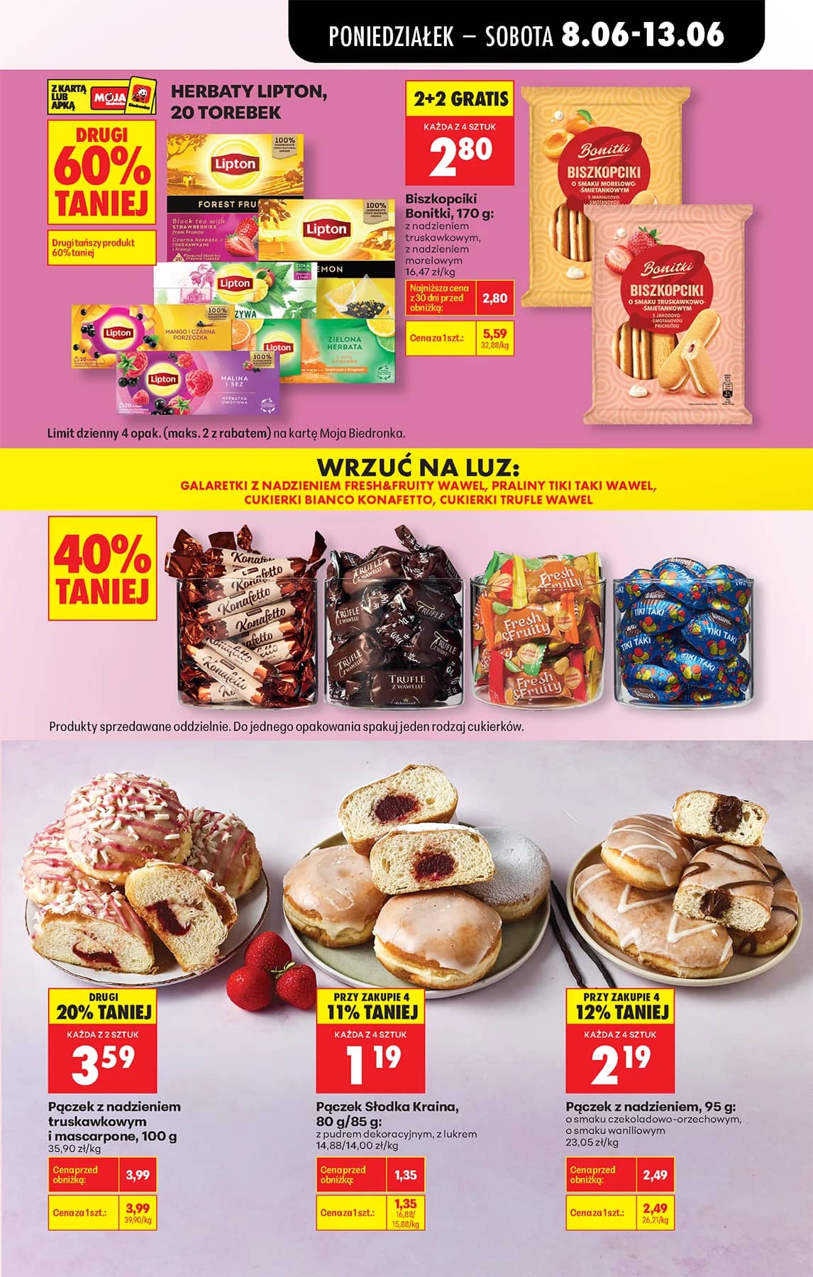 Biedronka - Codziennie niskie ceny P - oferta od 8.06 65 puslapis
