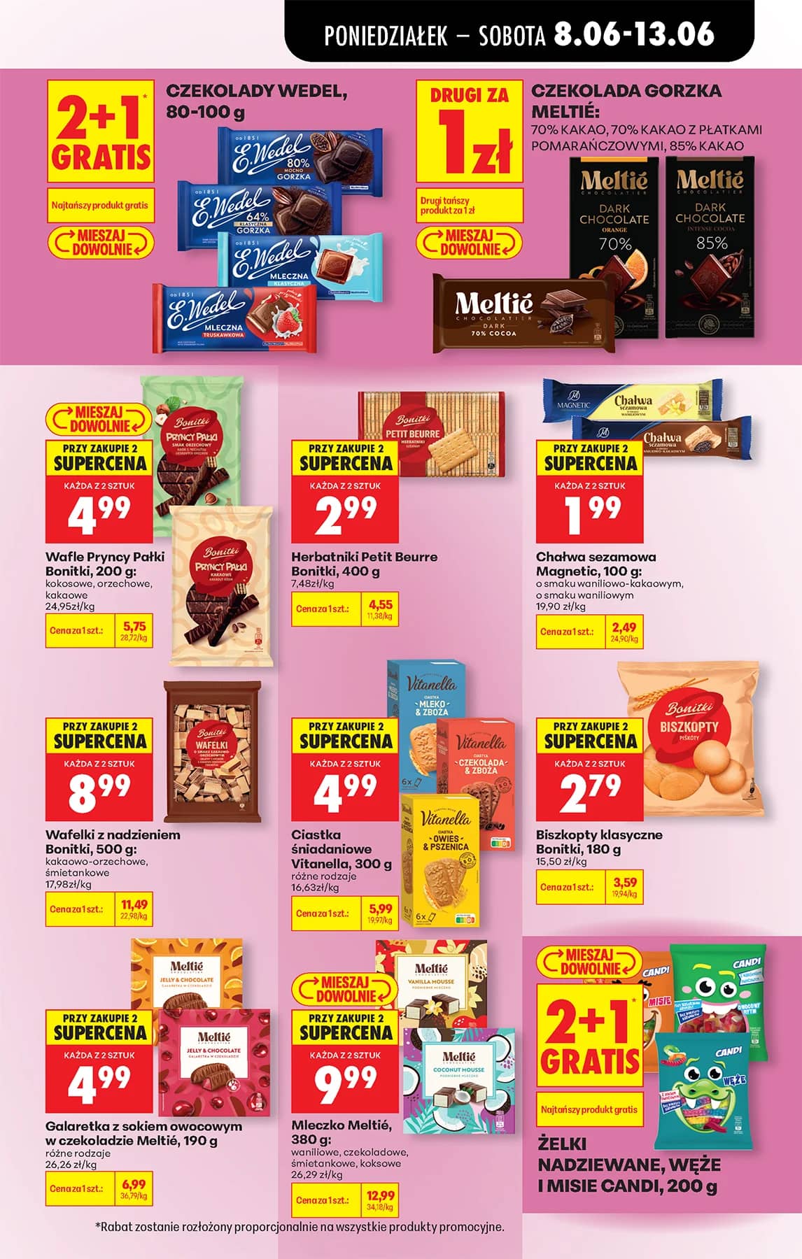 Biedronka - Codziennie niskie ceny P - oferta od 8.06 69 puslapis