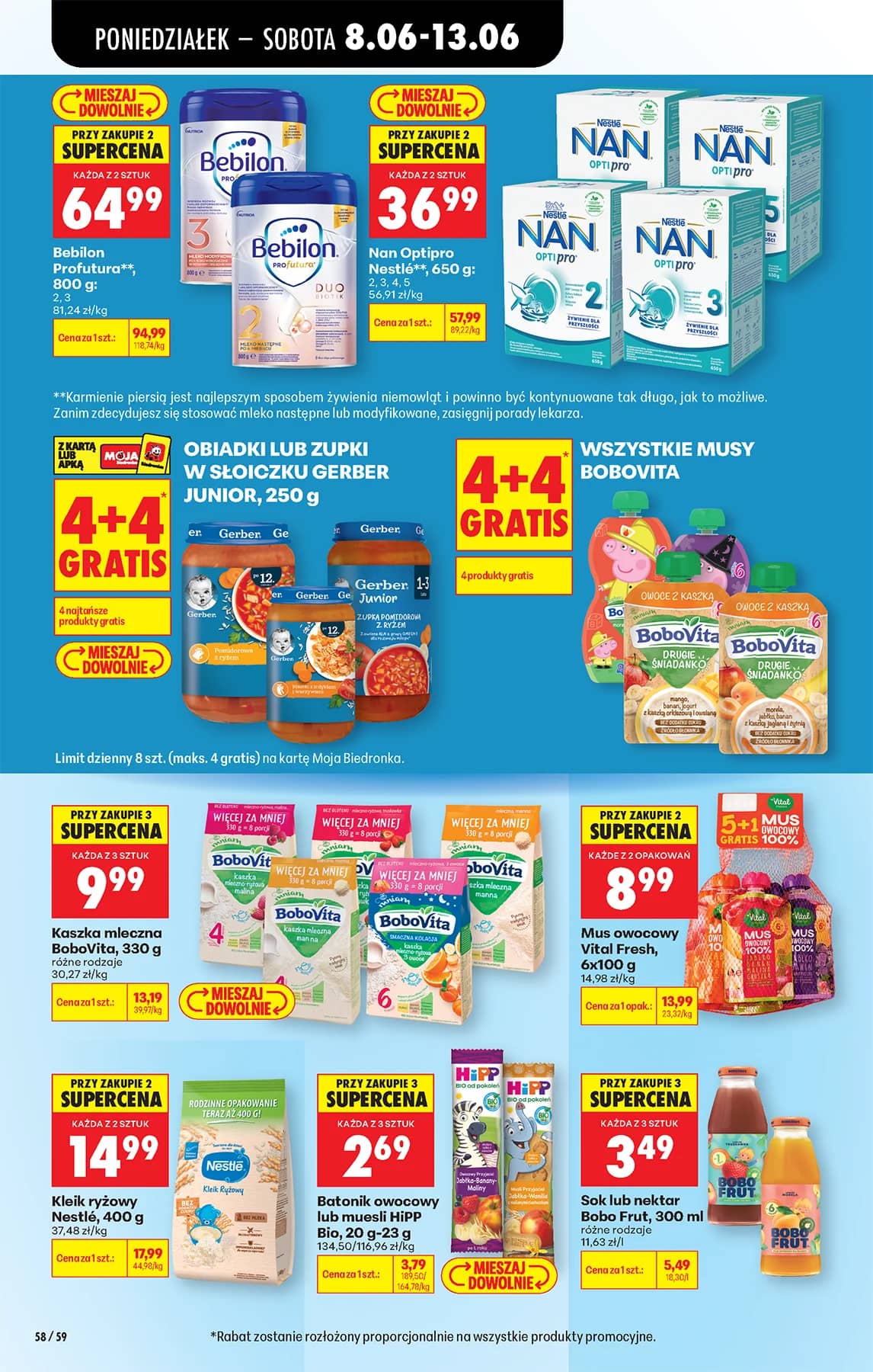 Biedronka - Codziennie niskie ceny P - oferta od 8.06 78 puslapis
