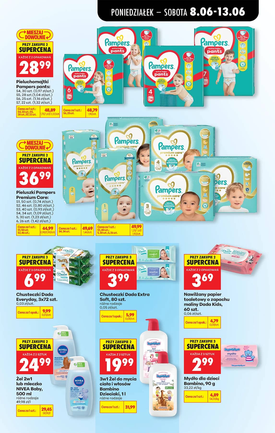 Biedronka - Codziennie niskie ceny P - oferta od 8.06 79 puslapis