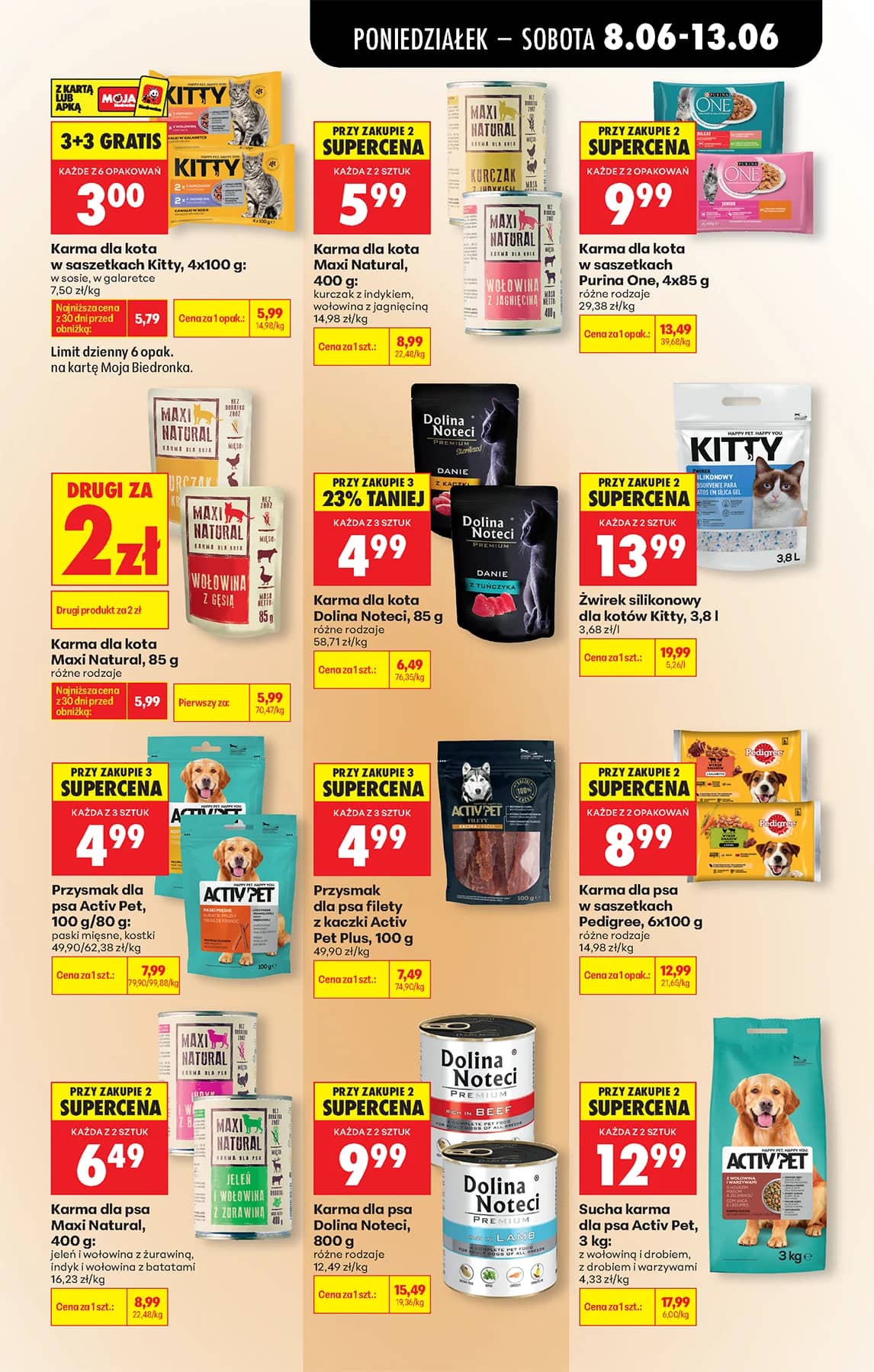 Biedronka - Codziennie niskie ceny P - oferta od 8.06 83 puslapis