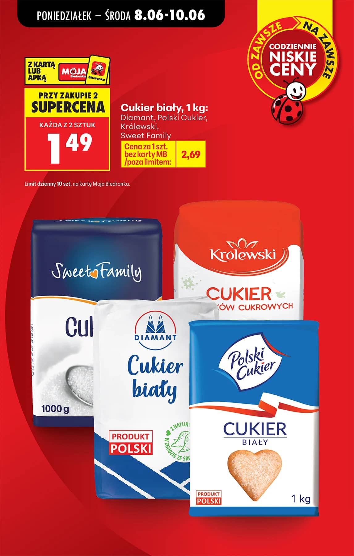 Biedronka - Codziennie niskie ceny P - oferta od 8.06 9 puslapis