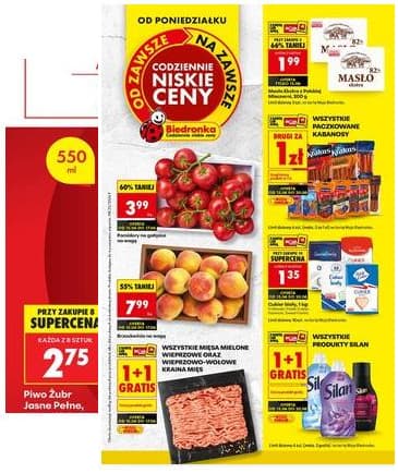 Biedronka - Codziennie niskie ceny P - oferta od 15.06 2026-06-15 – 2026-06-20