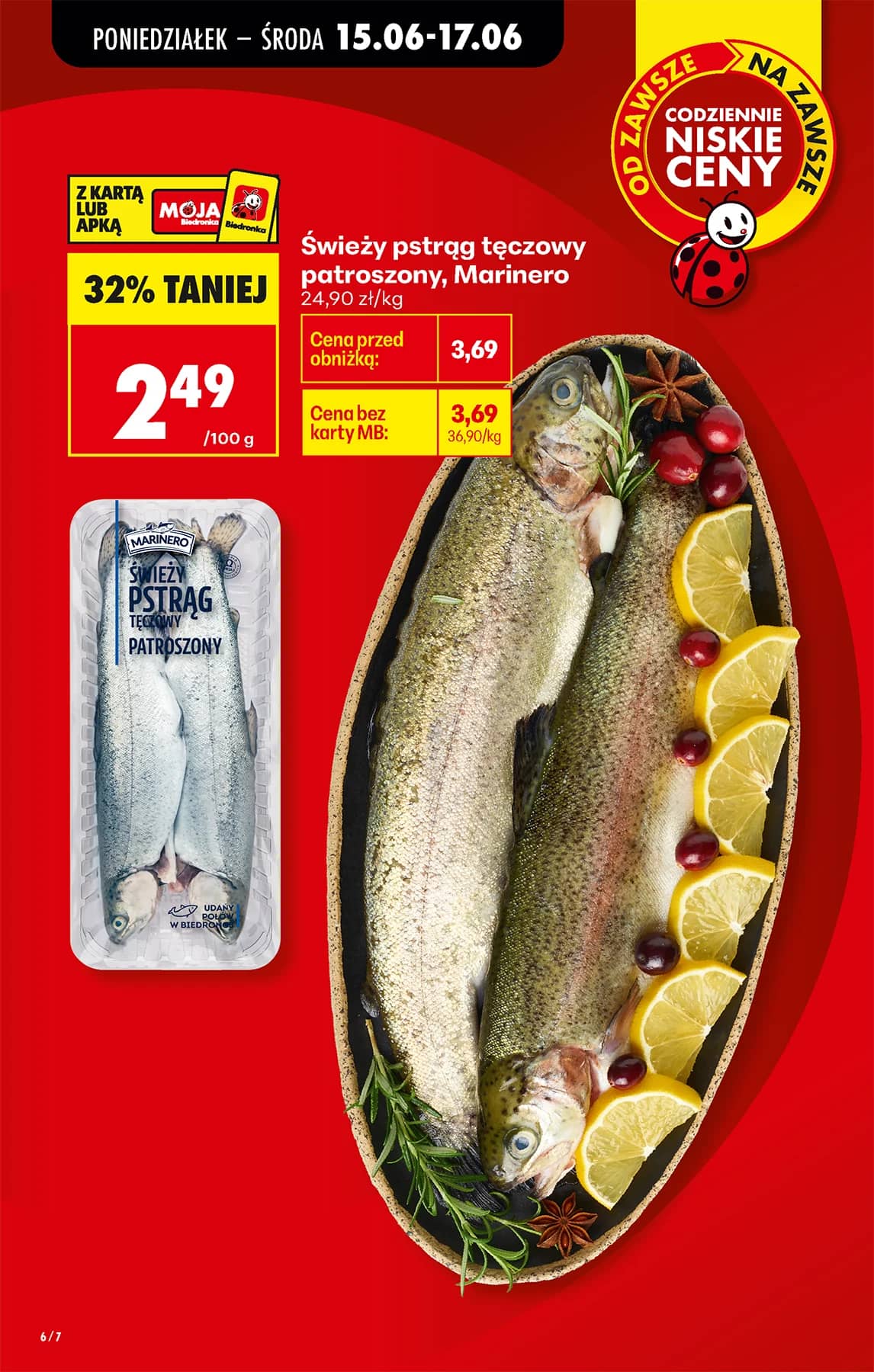 Biedronka - Codziennie niskie ceny P - oferta od 15.06 10 puslapis