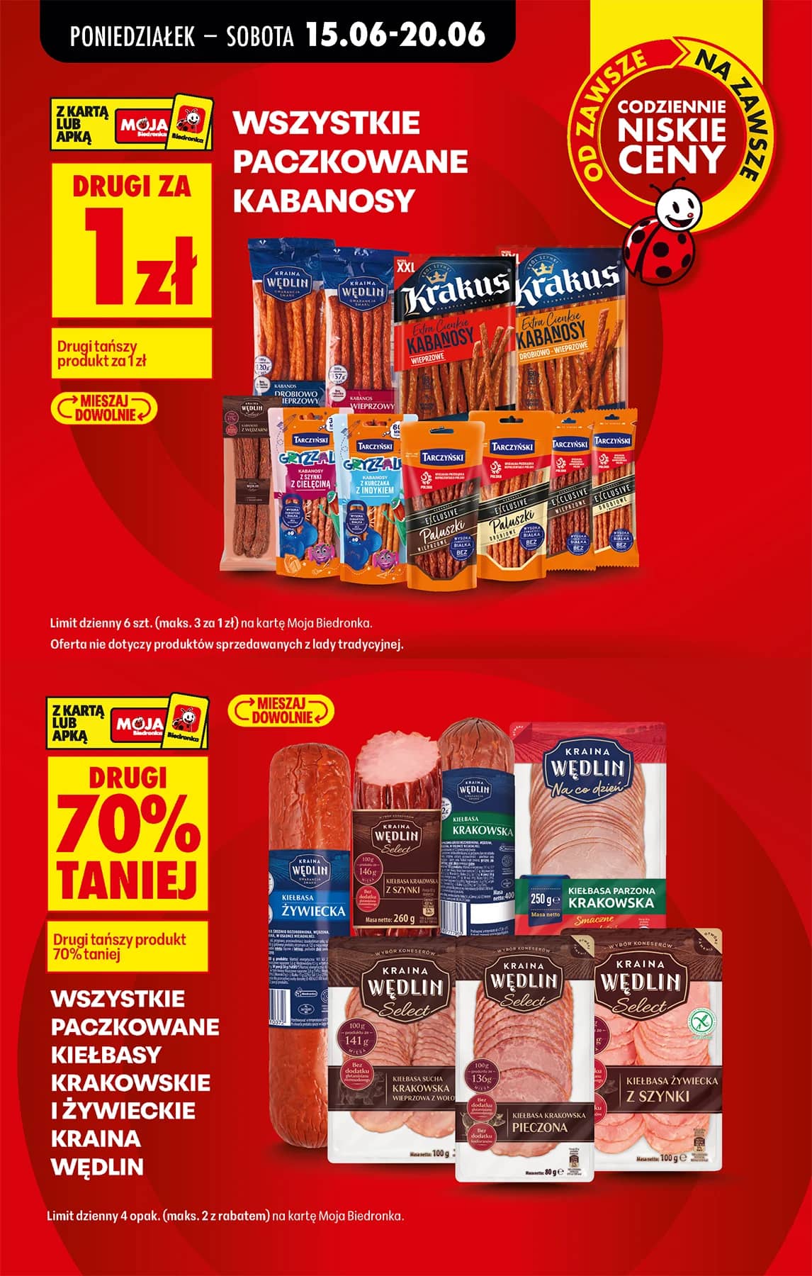 Biedronka - Codziennie niskie ceny P - oferta od 15.06 11 puslapis