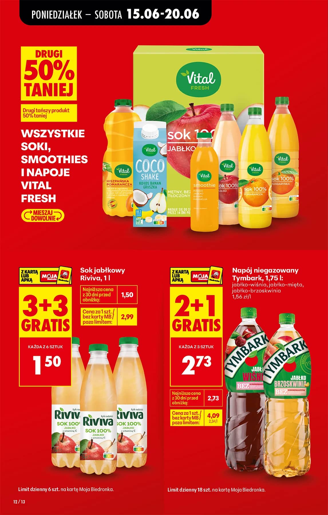 Biedronka - Codziennie niskie ceny P - oferta od 15.06 16 puslapis