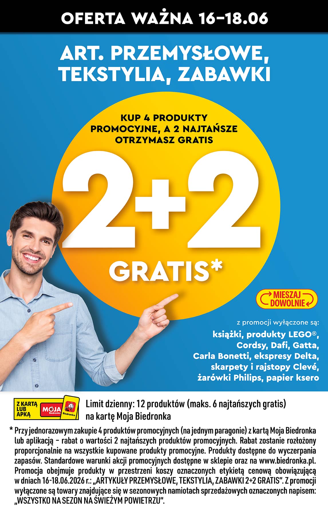 Biedronka - Codziennie niskie ceny P - oferta od 15.06 24 puslapis
