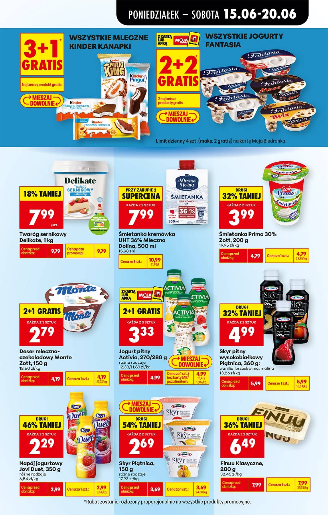 Biedronka - Codziennie niskie ceny P - oferta od 15.06 45 puslapis