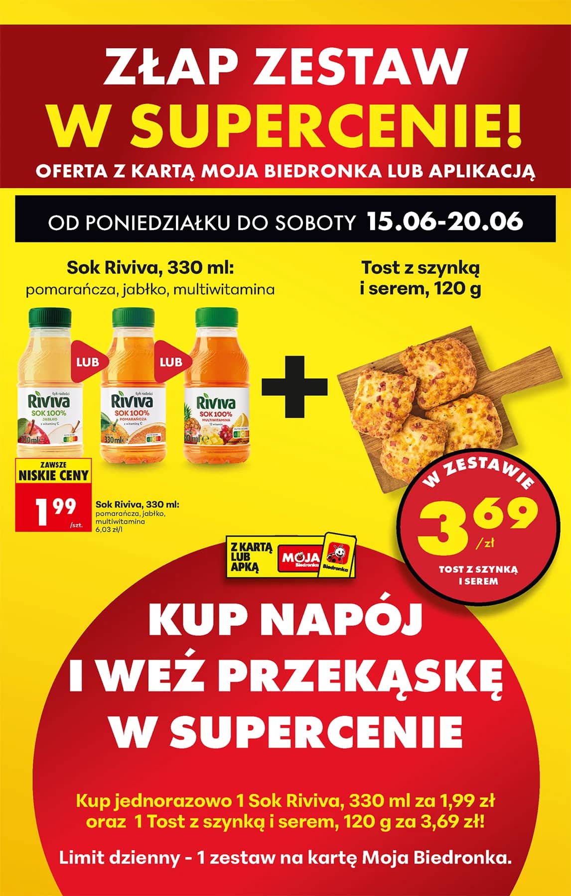 Biedronka - Codziennie niskie ceny P - oferta od 15.06 46 puslapis