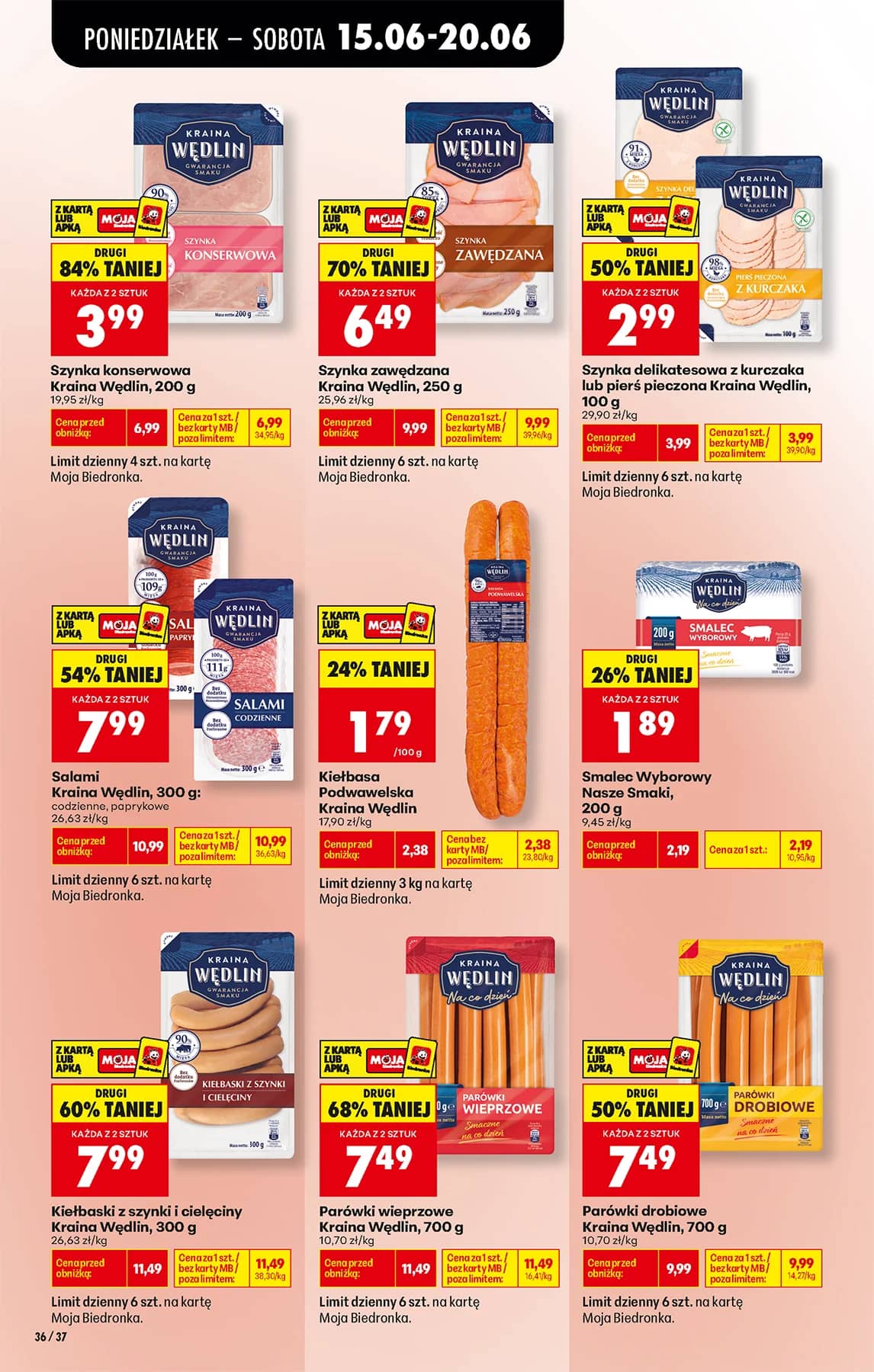 Biedronka - Codziennie niskie ceny P - oferta od 15.06 48 puslapis