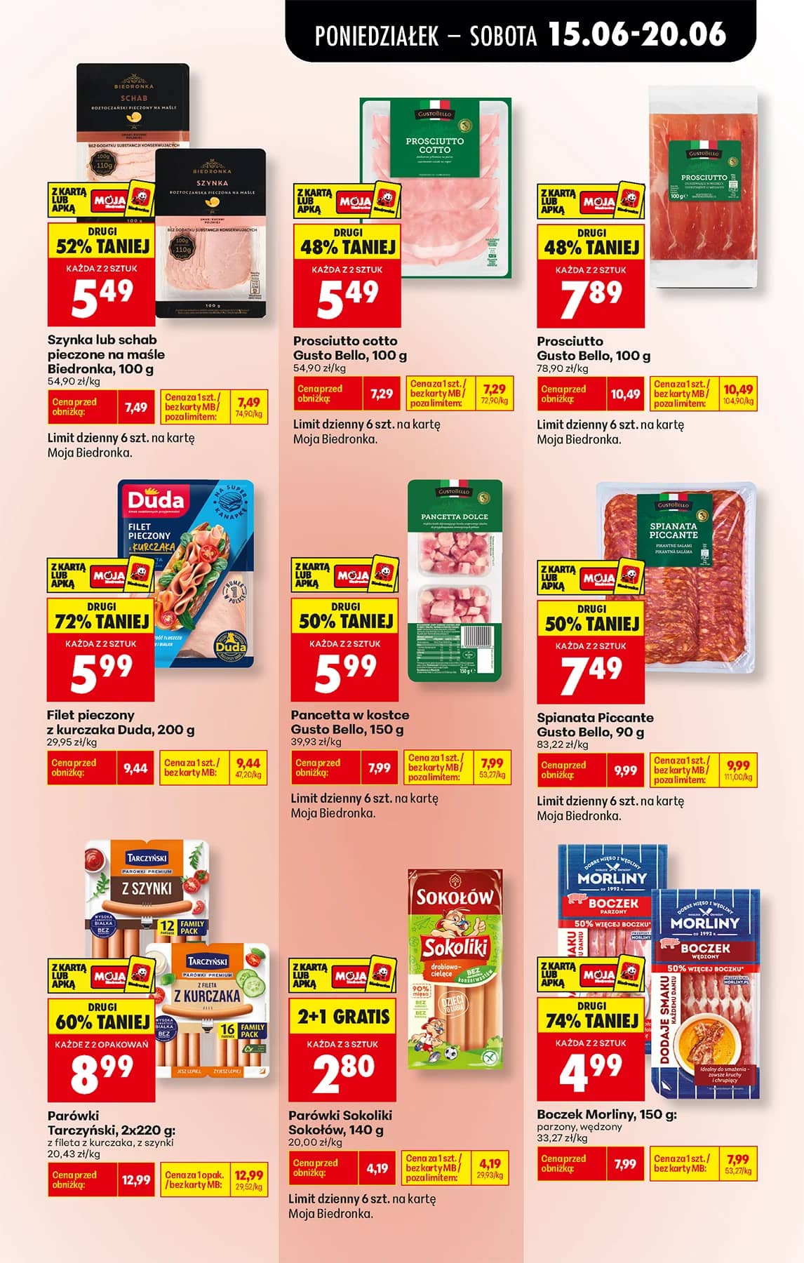 Biedronka - Codziennie niskie ceny P - oferta od 15.06 49 puslapis