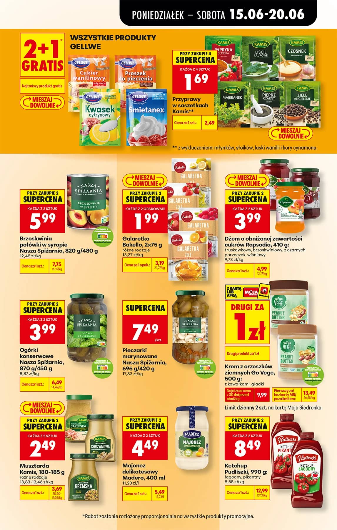 Biedronka - Codziennie niskie ceny P - oferta od 15.06 59 puslapis