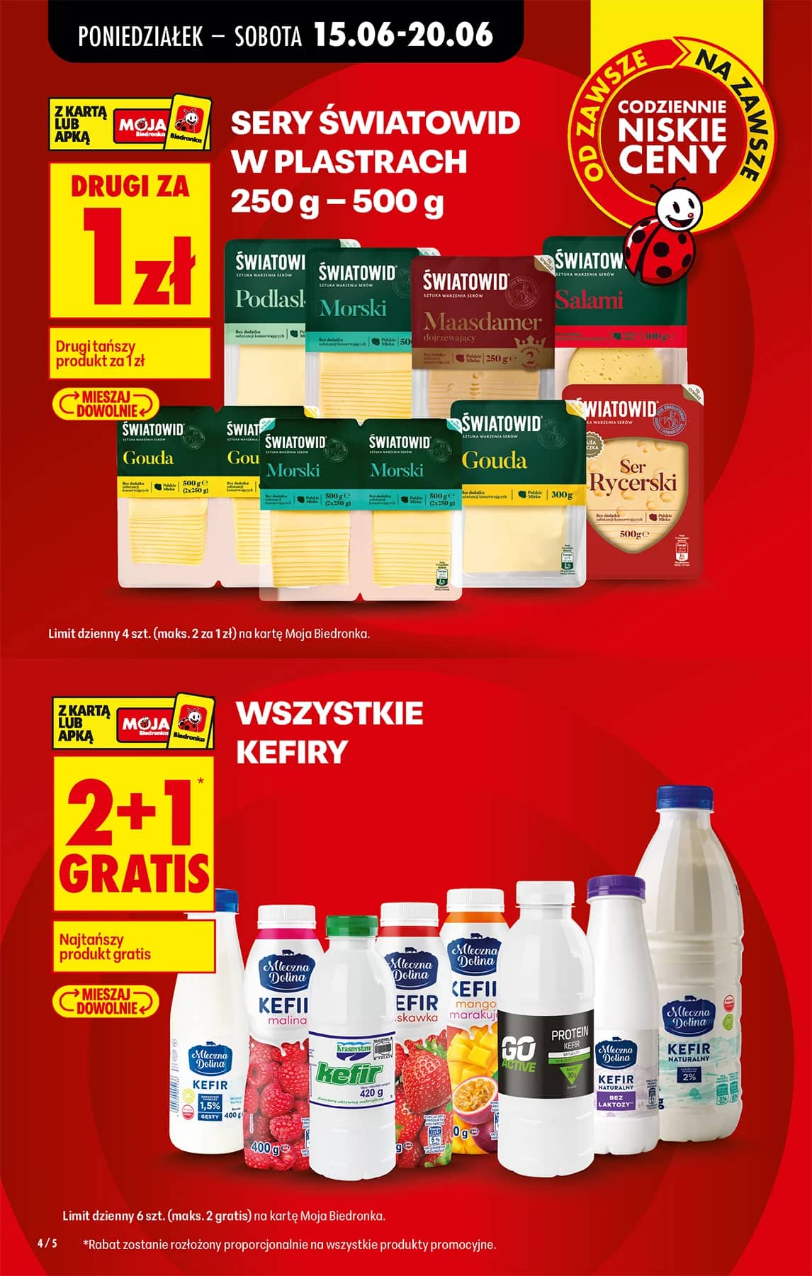 Biedronka - Codziennie niskie ceny P - oferta od 15.06 6 puslapis