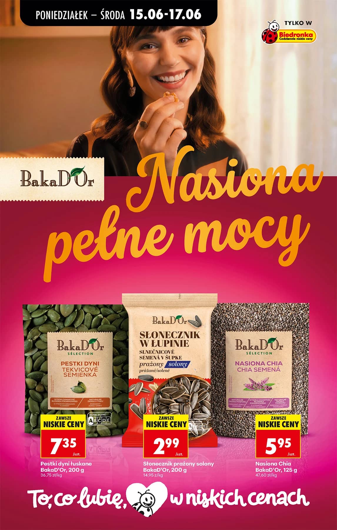 Biedronka - Codziennie niskie ceny P - oferta od 15.06 60 puslapis