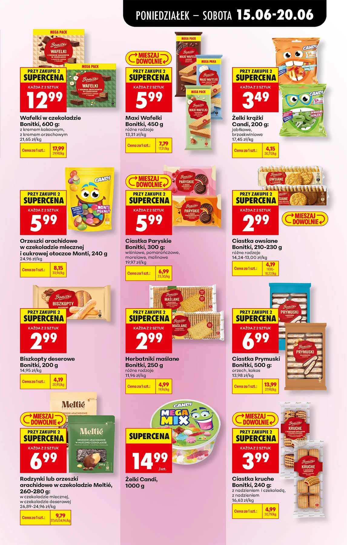 Biedronka - Codziennie niskie ceny P - oferta od 15.06 67 puslapis
