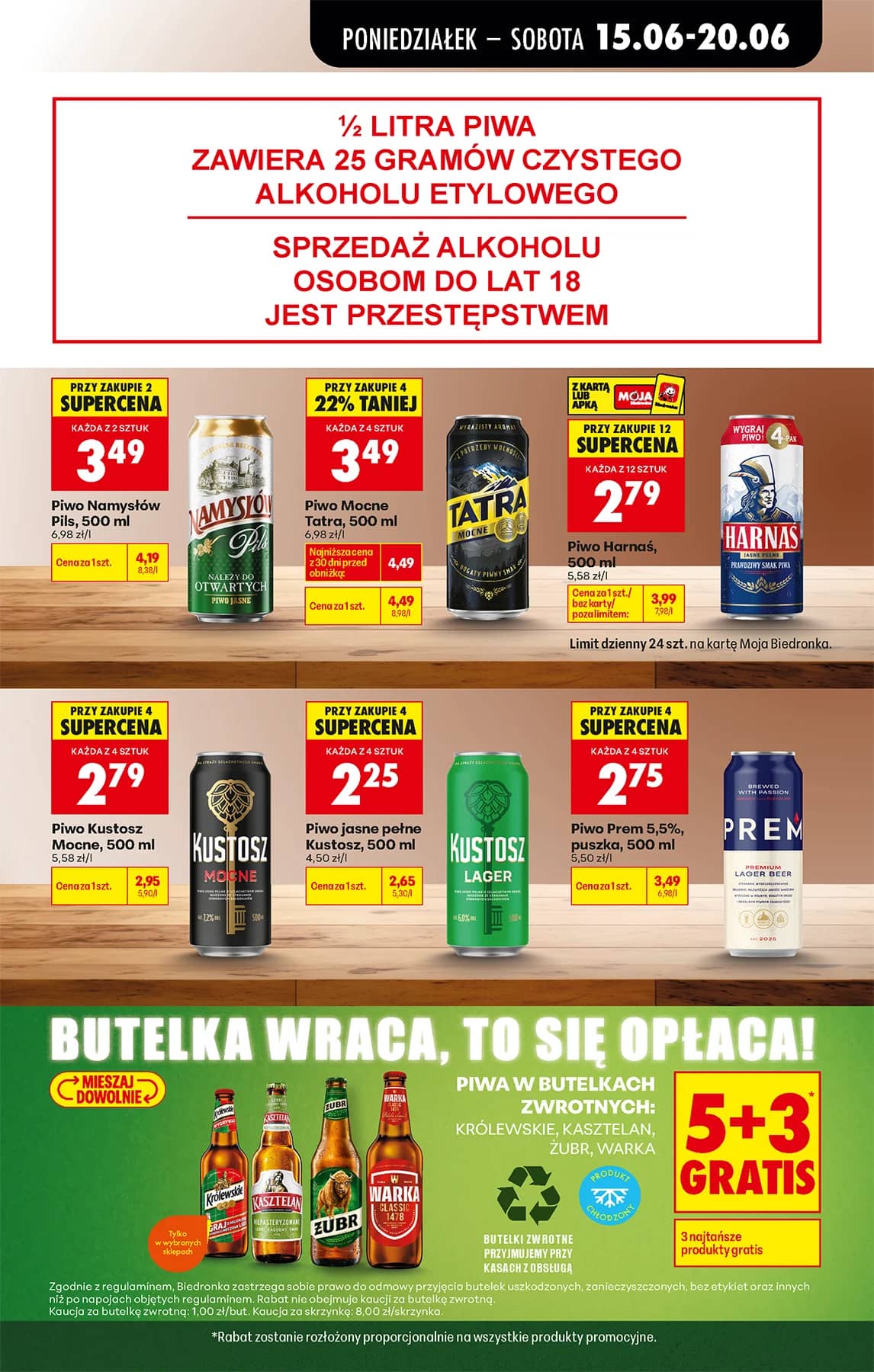 Biedronka - Codziennie niskie ceny P - oferta od 15.06 75 puslapis