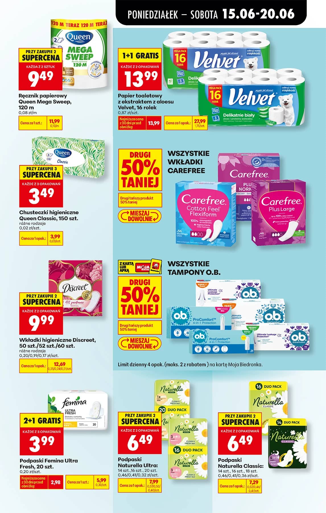 Biedronka - Codziennie niskie ceny P - oferta od 15.06 79 puslapis