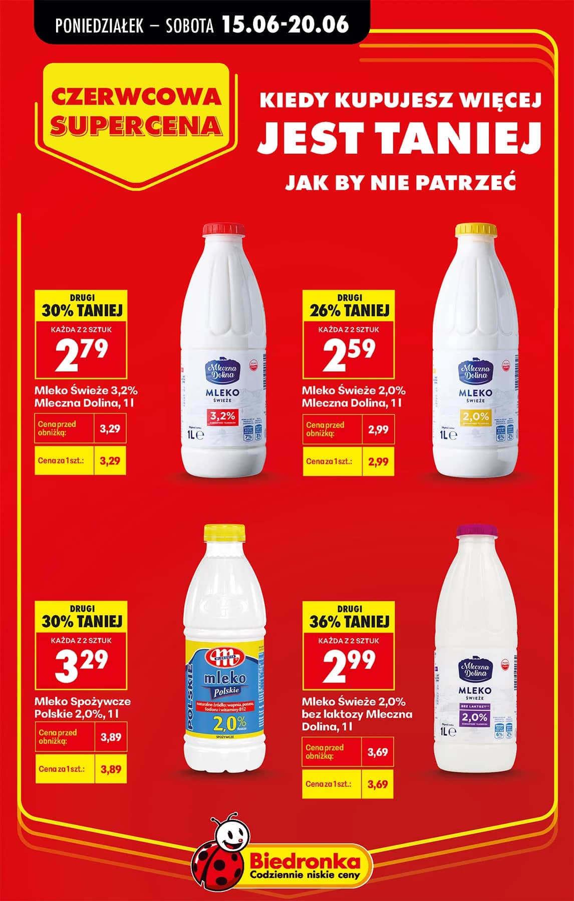 Biedronka - Codziennie niskie ceny P - oferta od 15.06 8 puslapis
