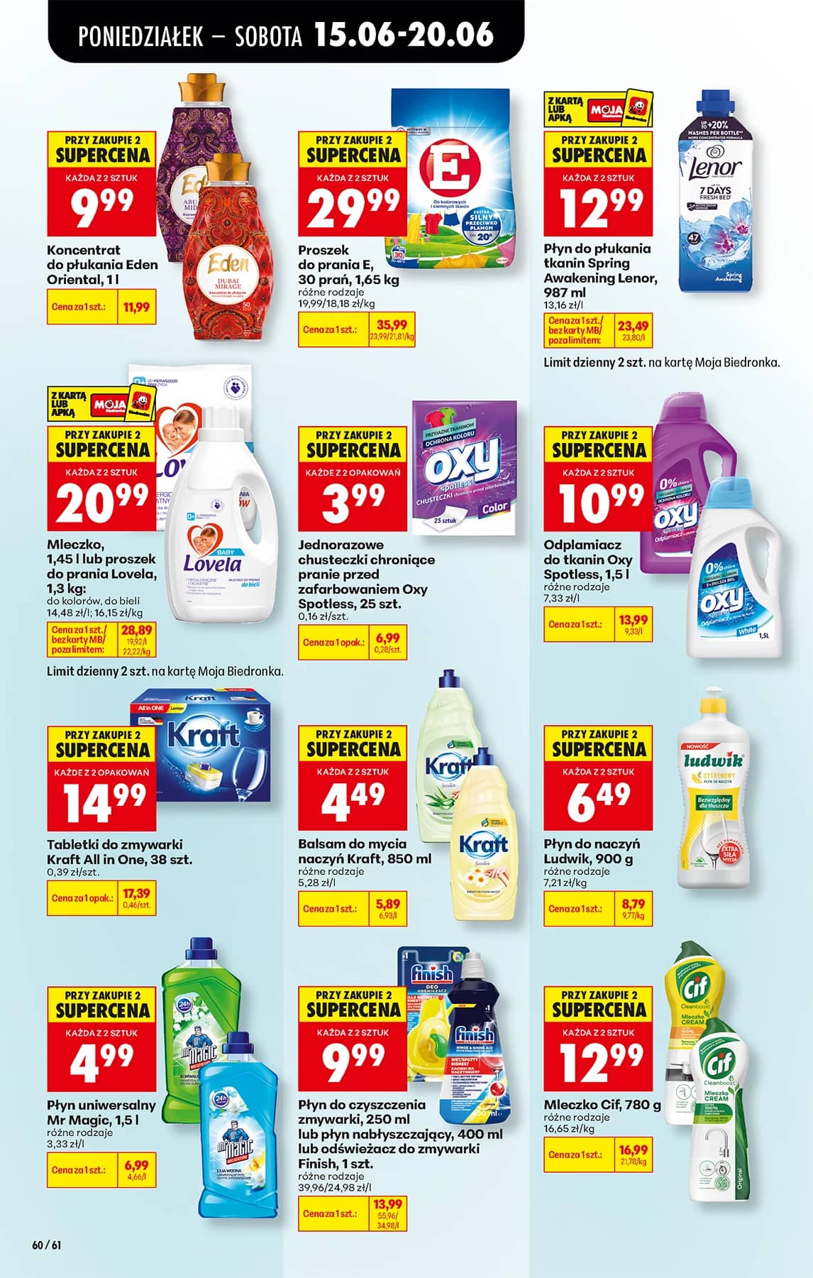 Biedronka - Codziennie niskie ceny P - oferta od 15.06 82 puslapis