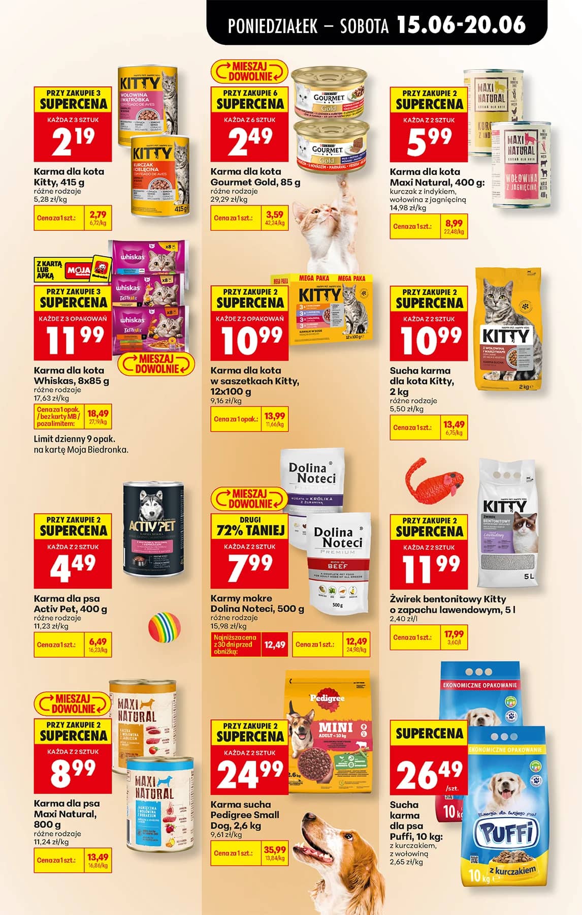 Biedronka - Codziennie niskie ceny P - oferta od 15.06 85 puslapis