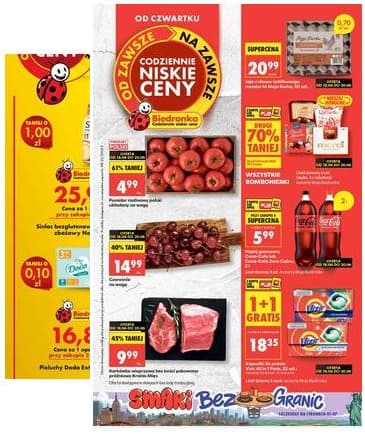 Biedronka - Codziennie niskie ceny P - oferta od 18.06 2026-06-18 – 2026-06-20