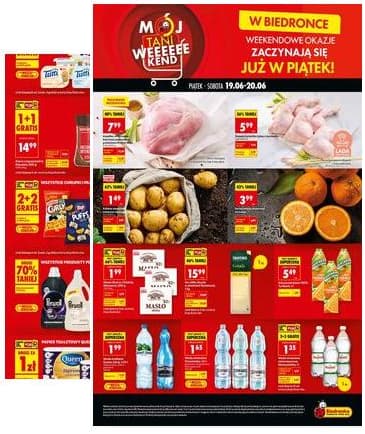 Biedronka - Tani weekend od 19.06 2026-06-19 – 2026-06-20