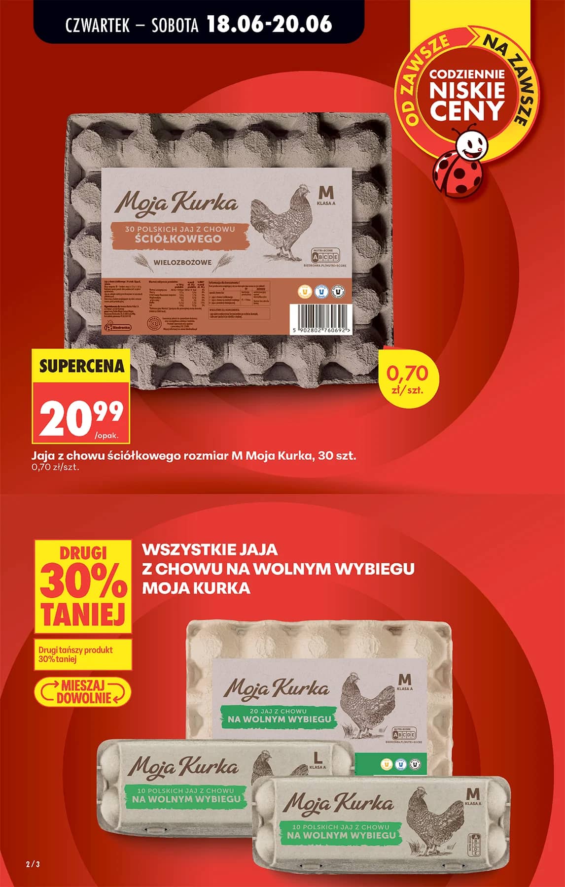 Biedronka - Codziennie niskie ceny P - oferta od 18.06 12 puslapis