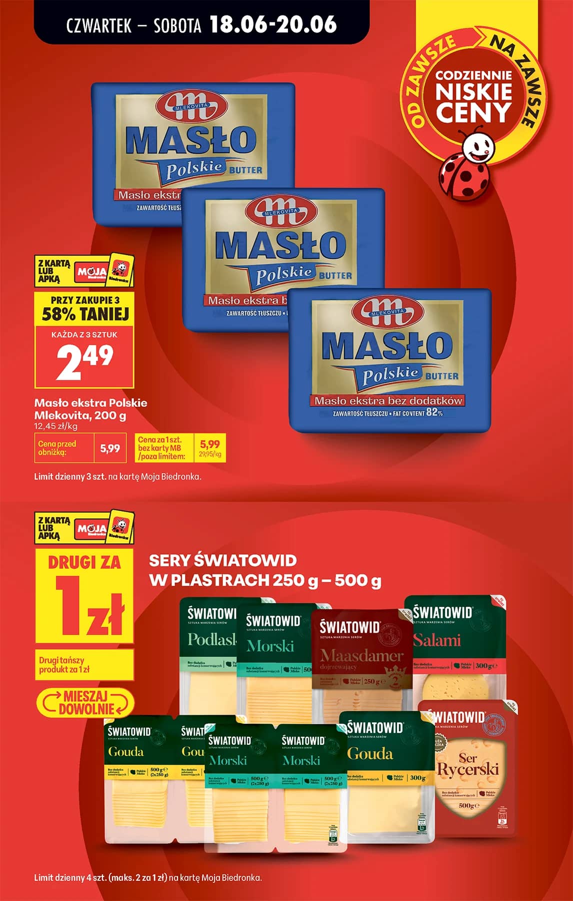 Biedronka - Codziennie niskie ceny P - oferta od 18.06 13 puslapis