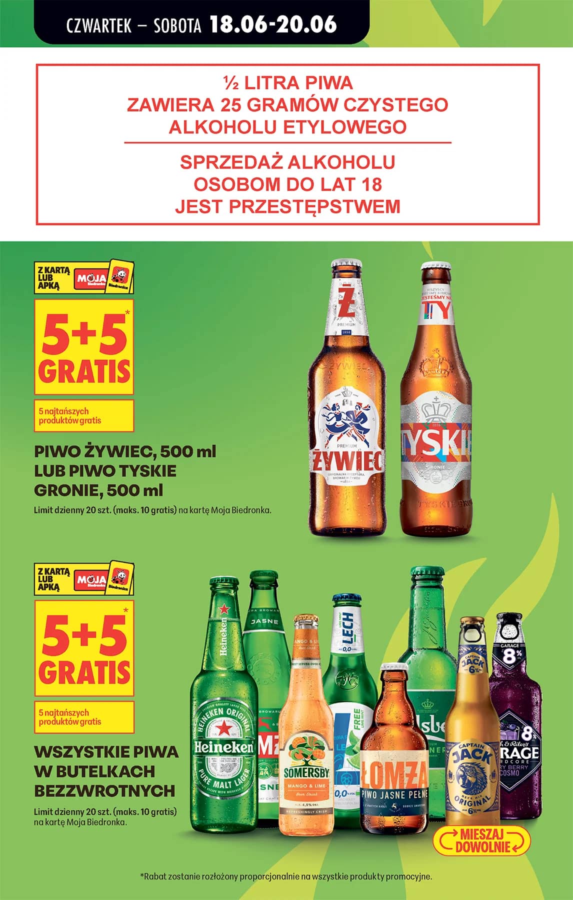 Biedronka - Codziennie niskie ceny P - oferta od 18.06 20 puslapis