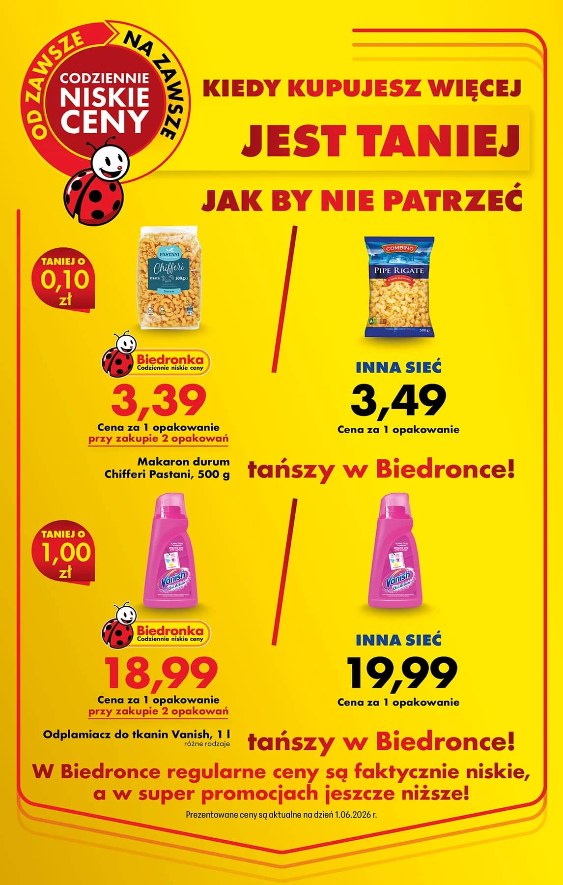 Biedronka - Codziennie niskie ceny P - oferta od 18.06 4 puslapis