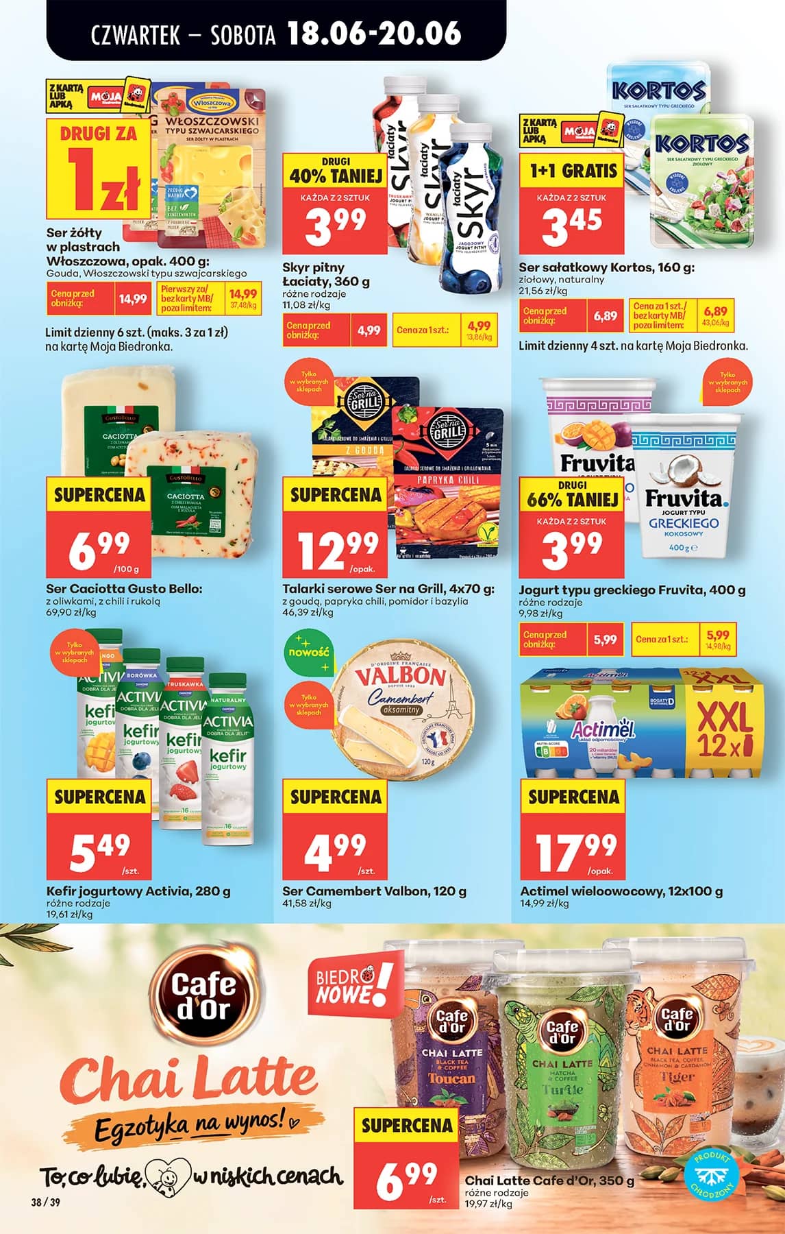 Biedronka - Codziennie niskie ceny P - oferta od 18.06 56 puslapis