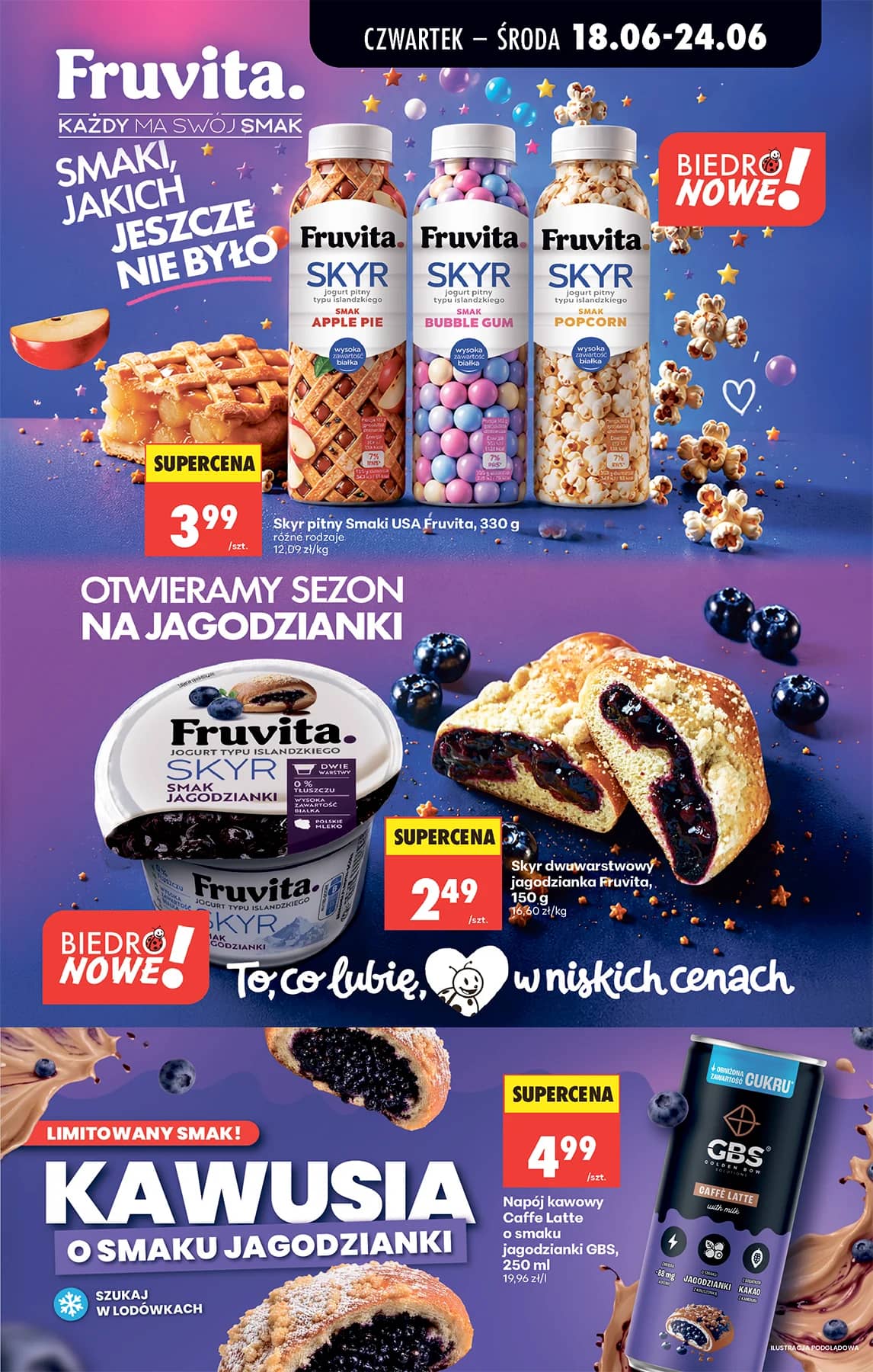 Biedronka - Codziennie niskie ceny P - oferta od 18.06 57 puslapis