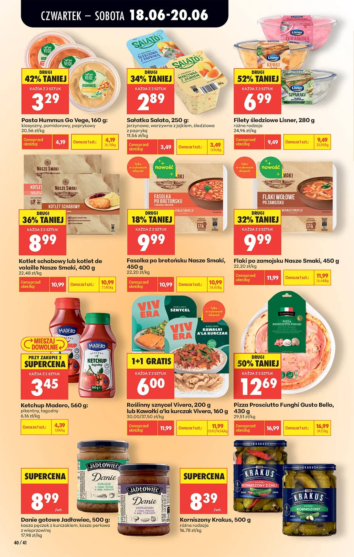 Biedronka - Codziennie niskie ceny P - oferta od 18.06 60 puslapis