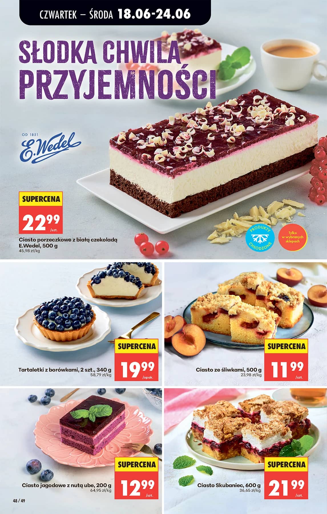 Biedronka - Codziennie niskie ceny P - oferta od 18.06 68 puslapis