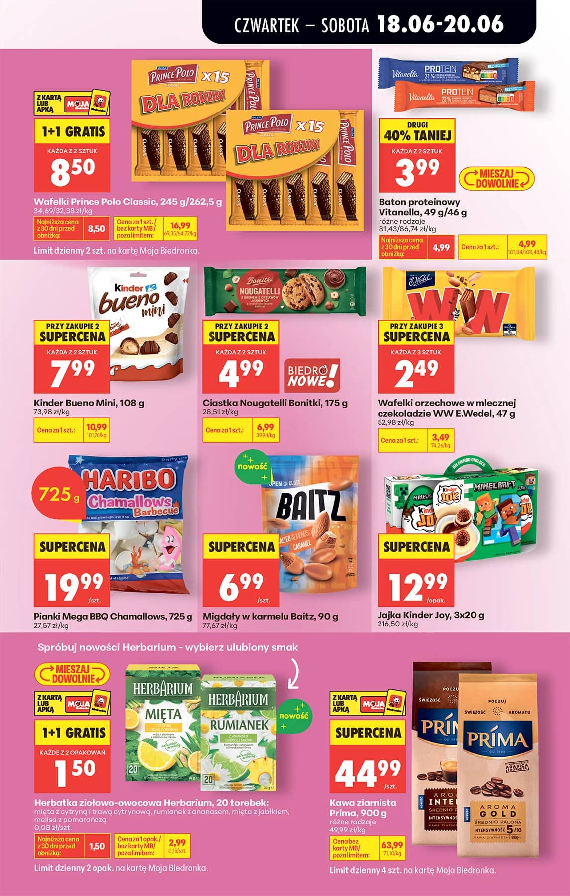 Biedronka - Codziennie niskie ceny P - oferta od 18.06 71 puslapis