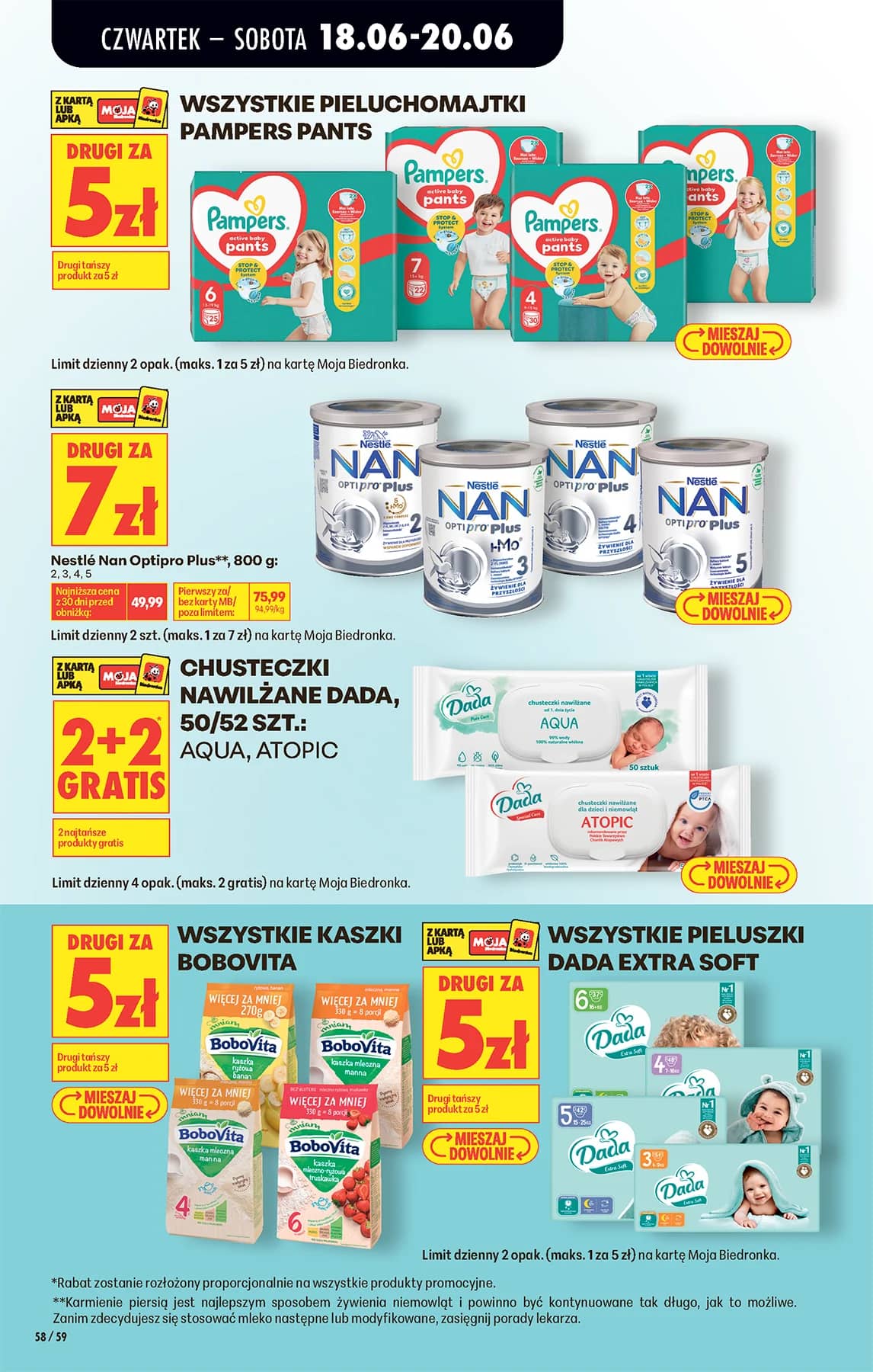 Biedronka - Codziennie niskie ceny P - oferta od 18.06 84 puslapis