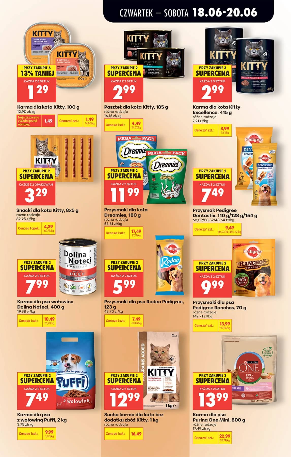 Biedronka - Codziennie niskie ceny P - oferta od 18.06 89 puslapis